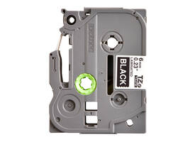 Labeltape Brother P-touch TZe-315 standaard 6mm wit op zwart