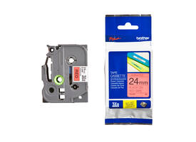 Labeltape Brother P-touch TZe-451 standaard 24mm zwart op rood