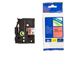 Labeltape Brother P-touch TZe-461 standaard 36mm zwart op rood