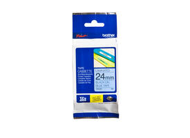 Labeltape Brother P-touch TZe-551 standaard 24mm zwart op blauw