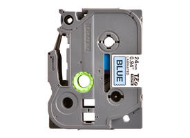 Labeltape Brother P-touch TZe-551 standaard 24mm zwart op blauw
