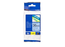 Labeltape Brother P-touch TZe-561 standaard 36mm zwart op blauw