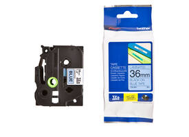Labeltape Brother P-touch TZe-561 standaard 36mm zwart op blauw
