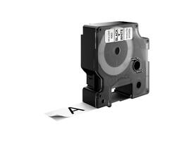 Labeltape Dymo LabelManager D1 polyester 19mmx7m zwart op wit