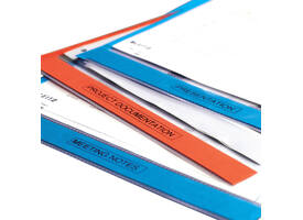 Labeltape Dymo LabelManager D1 polyester 6mm zwart op transparant