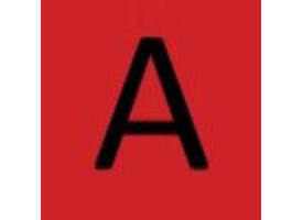 Labeltape Dymo LabelManager D1 polyester 9mm zwart op rood