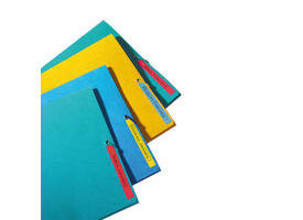 Labeltape Dymo LabelManager D1 polyester 9mm zwart op rood