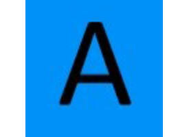 Labeltape Dymo LabelManager D1 polyester 9mm zwart op blauw