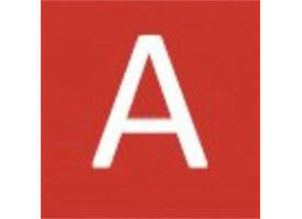 Reliëftape Dymo embossing vinyl 9mm wit op rood