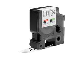Labeltape Dymo Rhino industrieel nylon 19mm zwart op wit