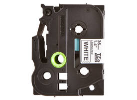 Labeltape Brother P-touch TZe-261 standaard 36mm zwart op wit