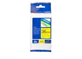 Labeltape Brother P-touch TZe-661 standaard 36mm zwart op geel