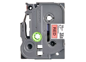 Labeltape Brother P-touch TZe-441 standaard 18mm zwart op rood