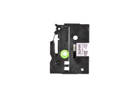 Labeltape Brother P-touch TZe-N231 ongelamineerd 12mm zwart op wit