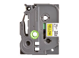 Labeltape Brother P-touch TZe-641 standaard 18mm zwart op geel