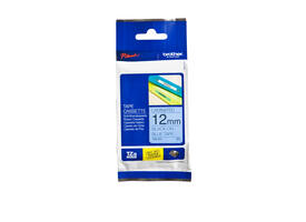 Labeltape Brother P-touch TZe-531 standaard 12mm zwart op blauw