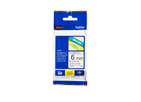 Labeltape Brother P-touch TZe-211 standaard 6mm zwart op wit