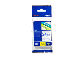 Labeltape Brother P-touch TZe-253 standaard 24mm blauw op wit
