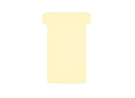 T-kaart Djois formaat 2 48mm beige 100 stuks