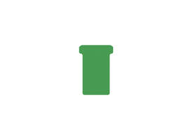 T-kaart Djois formaat 2 48mm groen 100 stuks
