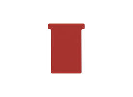 T-kaart Djois formaat 3 77mm rood 100 stuks
