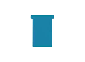 T-kaart Djois formaat 3 77mm blauw 100 stuks