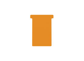 T-kaart Djois formaat 3 77mm oranje 100 stuks