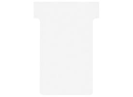 T-kaart Nobo nr.2 48mm wit 100 stuks