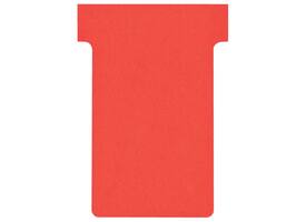 T-kaart Nobo nr.2 48mm rood 100 stuks