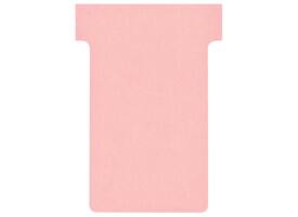 T-kaart Nobo nr.2 48mm roze 100 stuks