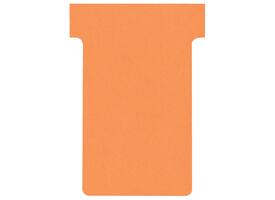 T-kaart Nobo nr.2 48mm oranje 100 stuks