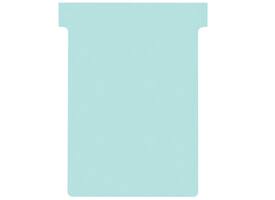 T-kaart Nobo nr.3 80mm blauw 100 stuks
