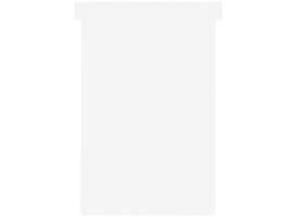 T-kaart Nobo nr.4 112mm wit 100 stuks