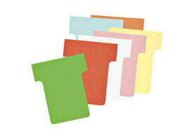 T-kaart  Nobo nr 1.5 36mm rood 100 stuks