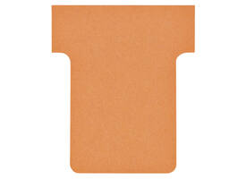 T-kaart Nobo nr 1.5 36mm oranje 100 stuks