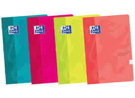 Schrift Oxford School Touch A5 lijn 72 pagina's 80gr assorti