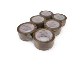 Verpakkingstape 48mmx66m pvc bruin