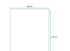 Etiket Rillprint 210x297mm 100st