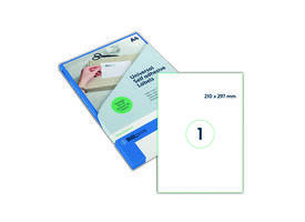 Etiket Rillprint 210x297mm 100st