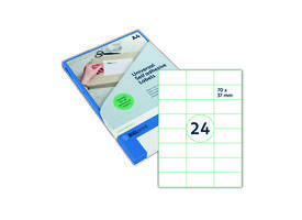 Etiket Rillprint 70x37mm 2400st