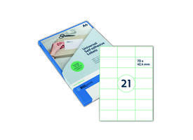 Etiket Rillprint 70x42.4mm 2100st