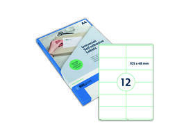 Etiket Rillprint 105x148mm 400st