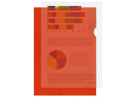 L-map Kangaro A4 PP oranje (10)