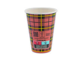 Beker 180ml karton scotty rood (100st)