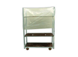 Vorsthoes Deense kar 145x35x120cm 30mu LDPE met ponsgat (100)