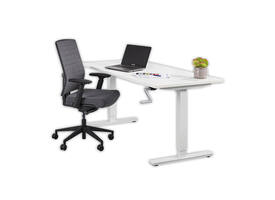 Bureau zit-sta Slinger 160x80cm