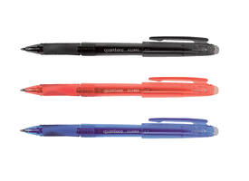 Gelschrijver Quantore erasable 0.7mm zwart