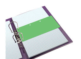 Scheidingsstrook Oxford Duo 240x105mm groen 60 stuks