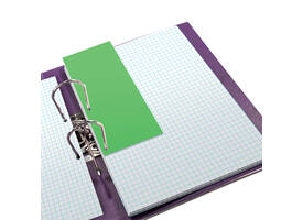 Scheidingsstrook Oxford Duo 240x105mm groen 60 stuks