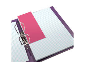Scheidingsstrook Oxford duo 240x105mm roze 60 stuks